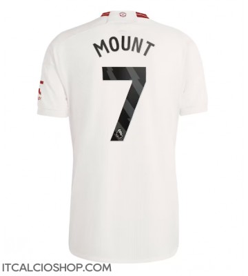 Manchester United Mason Mount #7 Terza Maglia 2023-24 Manica Corta